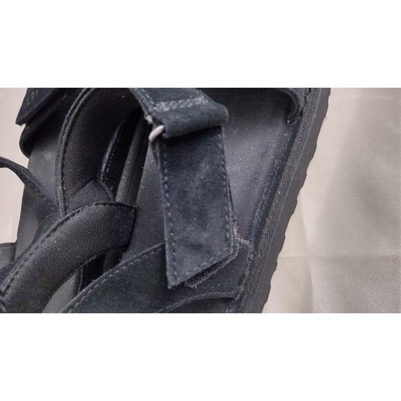 UGG Sandals Womens Size 11 Suede Platform Adjustable Strap Comfort Summer Shoes - Picture 6 of 7